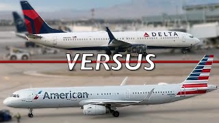 American versus Delta FIRST CLASS [upl. by Ubald224]