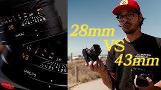 Leica Q3 43 Wide VS Standard Focal Length [upl. by Okikuy]