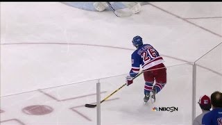 St Louis beats Tokarski topshelf for OT winner [upl. by Gregrory]