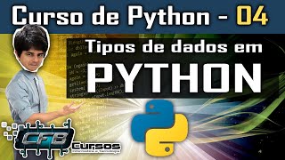 Tipos de dados em Python  Curso de Python 04 [upl. by Bird]