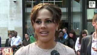 Lenora Crichlow Interview Fast Girls World Premiere [upl. by Ford]