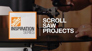 Scroll Saw Project Ideas  The Home Depot [upl. by Eichman]