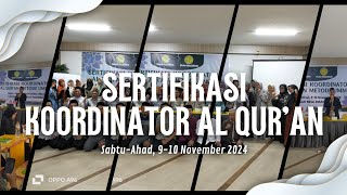 Sertifikasi Koordinator Al Quran Metode Ummi  Sabtu  Ahad 910 November 2024 BIM ISLAMIC SCHOOL [upl. by Jeremiah463]