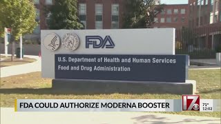 FDA could authorize Moderna booster [upl. by Bonnell]