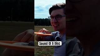 whats a disc actually sound like 🤨 discgolf [upl. by Egag]