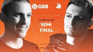 NME vs INKIE  Grand Beatbox Battle 2019  LOOPSTATION Semi Final [upl. by Annayhs]