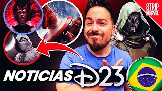 💥NOTICIAS💥 ¡Anuncios en la D23 Brasil Los XMEN de camino Miles Morales en el UCM Blade y más [upl. by Arnold497]