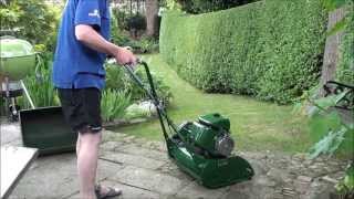 Ransomes Marquis Mower in action [upl. by Alaaj]