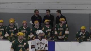 Wausau West vs DC Everest High School Hockey [upl. by Ahtenak]