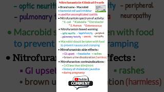 Antibiotics pharmacology Nitrofurantoin Macrobid pharmacology made easy antibiotics short video [upl. by Netniuq111]