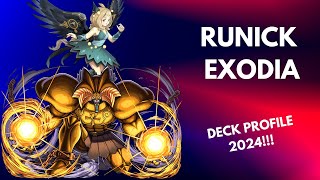 RUNICK EXODIA DECK PROFILE JULIO 2024 [upl. by Panayiotis]