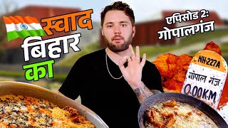 Foreigner tasting local food in Bihar India 🇮🇳  Episode 2 Gopalganj [upl. by Acinorej]