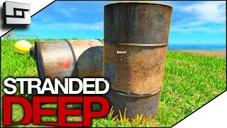 Stranded Deep Gameplay  BARRELS S3E6 [upl. by Itsirc]