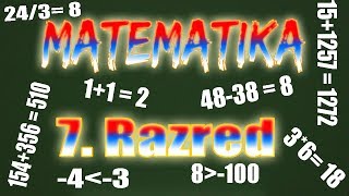 Skola  Matematika 7 Razred  Rastavljanje polinoma na cinioce [upl. by Amahcen876]