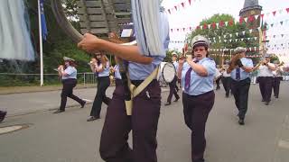 Schützenfest in NeussGrefrath 2018 Aufmarsch [upl. by Rossy]