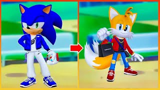 Sonic Glow Up Into Bad Boy  Glow Up Bad Boy Fashion  Cartoon Characters Glow Up Transformation [upl. by Arehsat291]