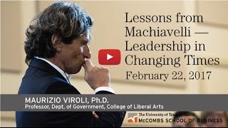 On Machiavelli — Advice from Italy’s Infamous Military Strategist [upl. by Akenihs986]