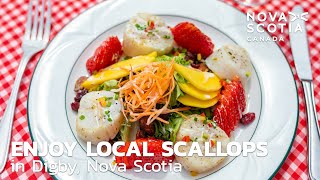 Digby Scallops Nova Scotia [upl. by Anaeda]