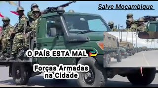 Guerra Mundial 🇲🇿 Forças Armadas Elecopetros e Blindados na cidade de Maputo O que Aconteceu 😱 [upl. by Nelg]