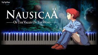 Studio Ghibli  Nausicaä of the Valley of the Wind  Piano Solo with Sheet Music [upl. by Felicle]