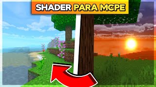 🦊MELHOR SHADER LEVE PARA MINECRAFT PE 120 [upl. by Eladroc]