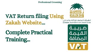 How to submit VAT Return online in Saudi Arabia [upl. by Enaelem]