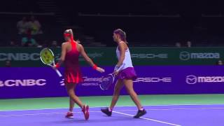 Singapore RR  HlavackovaHradecka vs BabosMladenovic [upl. by Andree]