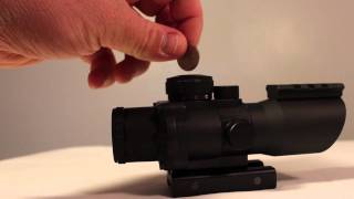 AIM Sports tactical compact scope by Watchalewknat airsoftstationcom [upl. by Epstein]