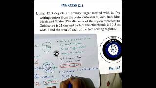 Area Related to Circles  Class 10  NCERT  Ex 121  Q 3 [upl. by Walrath]