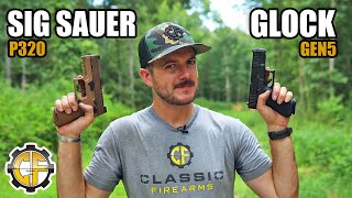 Sig P320 vs Glock [upl. by Idram]