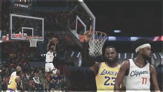 NBA 2K25 MyCAREER Ep 12  BATTLE OF LA WITH LEBRON JAMES Life Update and THE FUTURE [upl. by Fredela]