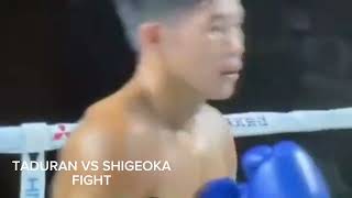 TADURAN VS SHIGEOKA FULL FIGHT HIGHLIGHTS TADURAN NEW IBF CHAMPION SECOND PINOY CHAMP [upl. by Adnuahs]