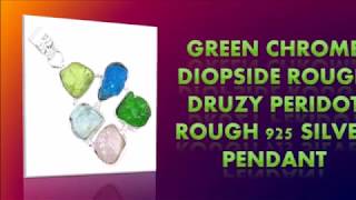 Chrome Diopside Gemstone Healing Properties Benefits Facts Color [upl. by Rist]