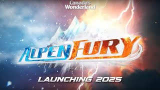 AlpenFury  NEW FOR 2025 Canadas Wonderland Trailer POV and Off Ride [upl. by Manus]