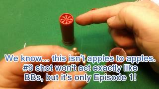 12g  NEODYMIUM Magnet effects on shot pattern [upl. by Kerstin]