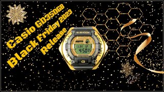 Casio GShock GD350GB 10th Anniversary Black Friday Release Unboxing [upl. by Naol]