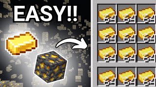 4 Ways To Find A LOT OF GOLD In Minecraft 121 [upl. by Marybeth982]