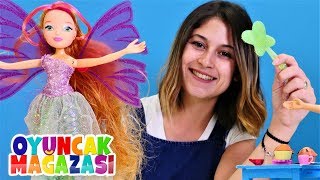 Winx club Perisi Flora Ayşenin oyuncak mağazası [upl. by Aelam]