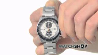 Seiko Mens Sports Chronograph Watch SNDF87P1 [upl. by Remliw776]