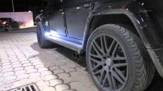 MercedesBenz G63 AMG Brabus 700 Звук Рев Sound Revs [upl. by Alegre454]