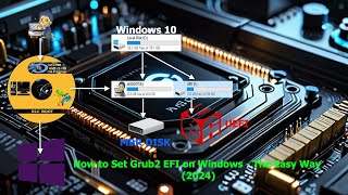 How to Set Grub2 EFI on Windows  The Easy Way 2024 [upl. by Hagerman317]