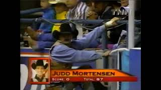 Dillinger bucks Judd Mortensen  00 PBR Odessa [upl. by Ballman885]