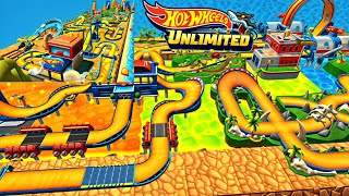 Hot Wheels Unlimited 2  Create Race Repeat Jump And Win In My Tracks [upl. by Fifi886]