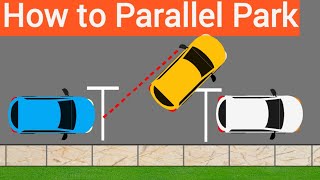 Parallel Parking  How to Parallel Park Perfectly Step by Step  Parking tips [upl. by Ballard]