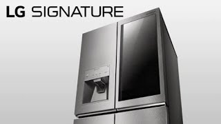 LG Refrigerator Do you know the Installation  all functions on an LG Signature multidoor fridge [upl. by Iris933]