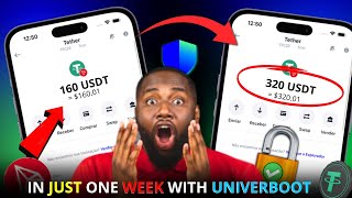 Make 160 USDT To 360 USDT in 1 Week  Usdt mining  Usdt investment [upl. by Ardnatal420]