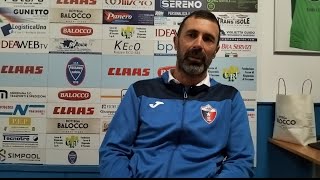 Serie D Fossano  Vado ligure 12 Intervista a Marcello Cottafava tecnico del Vado ligure [upl. by Einnal]