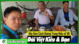 Hết Hồn cách Dương Trung Hiếu Chiêu Đãi Việt Kiều và Bạn Bè Đến Quê Nhà Chơi [upl. by Aihsiyt]