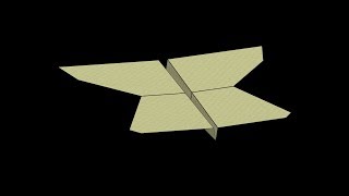 Sloop Paper Airplane 3D Folding [upl. by Alberto130]