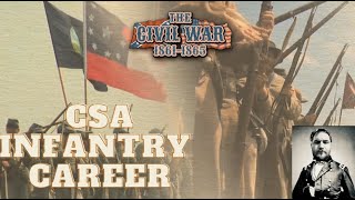 CSA Infantry Reg 15 Grand Tacticians The Civil War [upl. by Hermia511]